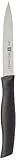 Zwilling TWIN GRIP - Cuchillo puntilla, hoja endurecida al frío Friodur, acero inoxidable, mango sintético, 100 milímetros, color negro