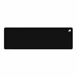 CORSAIR MM500 v2 Tela Híbrida Alfombrilla de Ratón Ampliada para Juegos – 93cm x 30cm – Revestimiento a Prueba de Salpicaduras – Bordes Cosidos Antirayas – Base de Goma Antideslizante – Negro