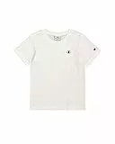 Champion Legacy Basics B-S-S Crewneck Camiseta, Color Blanco, 11-12 Years para Niños