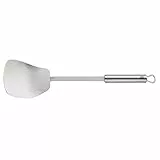 WMF Profi Plus - Pala Wok 36,2 cm , Espátula Acero Inoxidable Mate Apta para Lavavajillas y Resistente a Altas Temperaturas