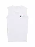 TOM TAILOR 1046749 Camiseta de Tirantes Anchos, 20000-White, XS Hombres