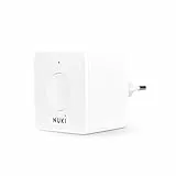 Nuki Bridge, Abrepuertas automático con Bluetooth y WiFi, extensión para el Nuki Smart Lock, cerradura electrónica, acceso remoto, Amazon Alexa, Apple HomeKit, Google Home, blanco