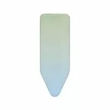 Funda para Tabla de Planchar Brabantia C 124x45 cm - Soothing Sea | Capa Superior algodón 100% con Acolchado de Espuma 8 mm | Ajuste Tablas tamaño C | Duradera, Lavable, fácil de Colocar