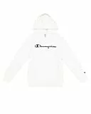 Champion Legacy Boy - Big Logo Hoodie, Sudadera con Capucha Niños, White (WW001),