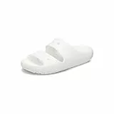 Crocs Unisex Adulto Classic Sandal v2 Sandalia, White, 43/44 EU