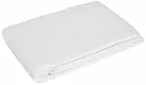 Amazon Basics - Sábana Bajera Ajustable (polialgodón 200 Hilos) Blanco - 90 x 200 x 30 cm