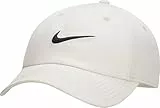 Nike FB5369-072 U NK Club Cap U CB SWSH L Hat Unisex Adult Light Bone/Black Tamaño M/L