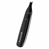 Remington Cortapelos Nariz y Orejas Smart, Recortador Pelos Nariz, Orejas y Cejas, Cortador Lineal, Cuchillas de Acero Avanzado, Lavable - NE3150