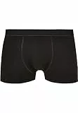 Urban Classics Cinco Boxers de algodón orgánico Hombre Boxers Negro L 95% algodón, 5% elastán