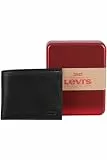 Levi's Casual Classics Hunte Coin Bifold-Batwin, Billeteras para Hombre, Negro (Regular Black), Talla única