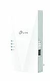 TP-Link RE500X - WiFi 6 Repetidor, AX1500 WiFi, Puerto Ethernet Gigabit 10/100/1000 Mbos, Compatible con Todos los Routers, Negro, AX1500