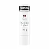 Neutrogena Fórmula Noruega Protector Labial SPF 20 (1 x 4,8 g), bálsamo labial para labios secos y agrietados, protector solar labial contra los rayos UVA y UVB, bálsamo hidratante