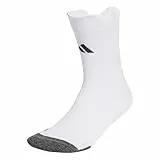 adidas Unisex adulto Football Cushioned Performance Crew Socks, white/black, 8.5-10