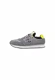 Calvin Klein Jeans Retro Runner 3 Hombres Gris Zapatillas, Storm Front, 43 1/3 EU