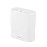 ASUS ExpertWiFi EBM68 (AX7800) 1 Pack, Sistema WiFi Mesh de Tres Bandas, optimo para Negocios, 5 SSID y VLAN, Portal de Invitados, Puerto de 2,5 Gbps, Seguridad de Red de Nivel Comercial, Blanco