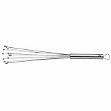 WMF Profi Plus - Varillas para batir, Acero Inoxidable, tamaño 32cm