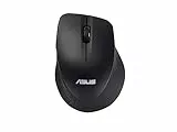 ASUS Wt465-Ratón (RF Inalámico, Óptico, Oficina, Mano Derecha, USB), Color Negro