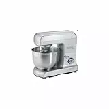 Ariete 1596/11 Pastamatic Gourmet Robot de Cocina, 1500 W, Capacidad de 4.2 l y Jarra de Vidrio de 1.5 l, 10 Velocidades, color Crema