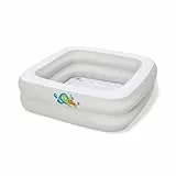 Bestway 51116 - Piscina Hinchable Infantil Bañera Bebé 86x86x25 cm, Multicolor