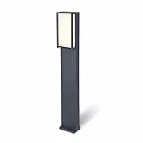 Eco Light Lámpara LED para Caminos, Antracita, ohne Bewegungsmelder
