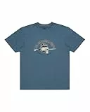 Quiksilver Skull Lines SS Camiseta, Coronet Blue, XXL Hombre