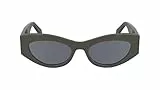 CALVIN KLEIN JEANS Women's Sunglasses CKJ24626S - Grey with Solid Lavander Lens