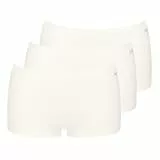 Sloggi GO Daily Cotton Short 3P Silk White
