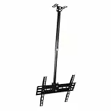 Soporte de Techo Klack para TV LCD/LED y Plasma de 20'-55', VESA Desde 100x100 mm hasta 400x400 mm, 30 Kg