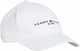 Tommy Hilfiger Gorra Hombre TH Established Basecap, Blanco (White), Talla Única