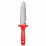 Bellota HMC3000S - Cuchillo de Jardín Hori Hori: Cuchillo de Tierra o Cuchillo de deshierbe para tareas variadas en el Jardín como excavaciones, podar, trasplantar, medir y Cortar.