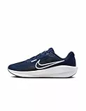 NIKE Downshifter 13, Sneaker Hombre, Midnight Navy Pure Platinum Black White, 42 EU