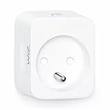 WiZ - Enchufe inteligente Smart Plug, Control inteligente mediante aplicación/voz a través de App, compatible con Alexa y Google Home