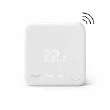 tado° Sensor de Temperatura Inalámbrico – Accesorio para Cabezales Termostáticos Inteligentes, Termostato Calefacción wifi, Instalación fácil, compatible con sistemas de voz Siri y Alexa