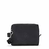 Kipling Neceser Pequeño de Poliéster Estampado para Mujer, Black Noir 179, M, Parac