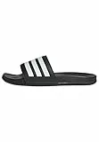 adidas Adilette Comfort Slides, Chanclas Unisex adulto, Core Black / Cloud White, 44.5 EU