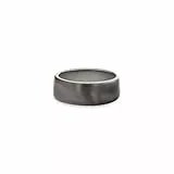 Calvin Klein Anillo para Hombre Colección CK METALLIC WAVES de acero inoxidable y con recubrimiento de Ion GunMetal (IP)