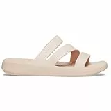 Crocs Getaway Strappy, Sandalias Mujer, Quartz, 37/38 EU