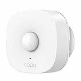 TP-Link Tapo T100 - Detector de movimiento para alarma y hogar inteligente, detección de amplio alcance, duración de la batería de más de 1 año, Tapo Hub requerido (reacondicionado)