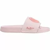 Pepe Jeans Slider Brand W, Zapatos Mujer, Morado Atardecer Morado, 38 EU