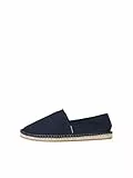 JACK & JONES Jfwregent Espadrille, Sandalias con cuña Tipo Alpargatas Hombre, Azul Marino, 44 EU