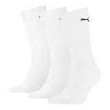 PUMA Crew Sock Calcetines, Blanco (white), 43-46 Unisex adulto