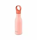 Joseph Joseph Loop Botella con aislamiento al vacío (500 ml) - Coral