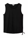 TOM TAILOR 1036793 Top, 14482-Deep Black, XXXL para Mujer
