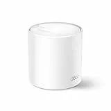 TP-Link Deco X50 (1-Pack)- Sistema WiFi 6 AI Mesh, AX3000 Doble Banda 2.4 GHz/5 GHz, Cobertura hasta 232 m², Banda 160MHz Canal, ODFMA, 1024QAM