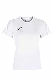 Joma Academy Camiseta Juego Manga Corta, Mujer, Blanco, M