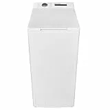 EVVO Lavadora 7,5 kg carga superior Wt8a, Clase energética A, 1250 rpm, Bajo Consumo, Aclarado Automático, 16 programas, Limpieza de tambor, Inicio Diferido, Función ultraRápida (Blanca)