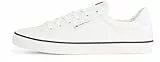 Tommy Jeans Sneaker con Suela Vulcanizada Hombre Bumper Low Top, Blanco (Ecru), 44