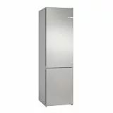Bosch Frigorífico Combi, 60 cm, Serie 4, NoFrost, Iluminación LED, VitaFresh, Acero antihuellas, KGN36VIEA