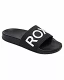 Roxy Slippy, Zapatos de Playa y Piscina para Mujer, Negro (Black FG BFG), 39 EU