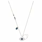 Swarovski Colgante Symbolica, Ojo turco, Azul, Combinación de acabados metálicos